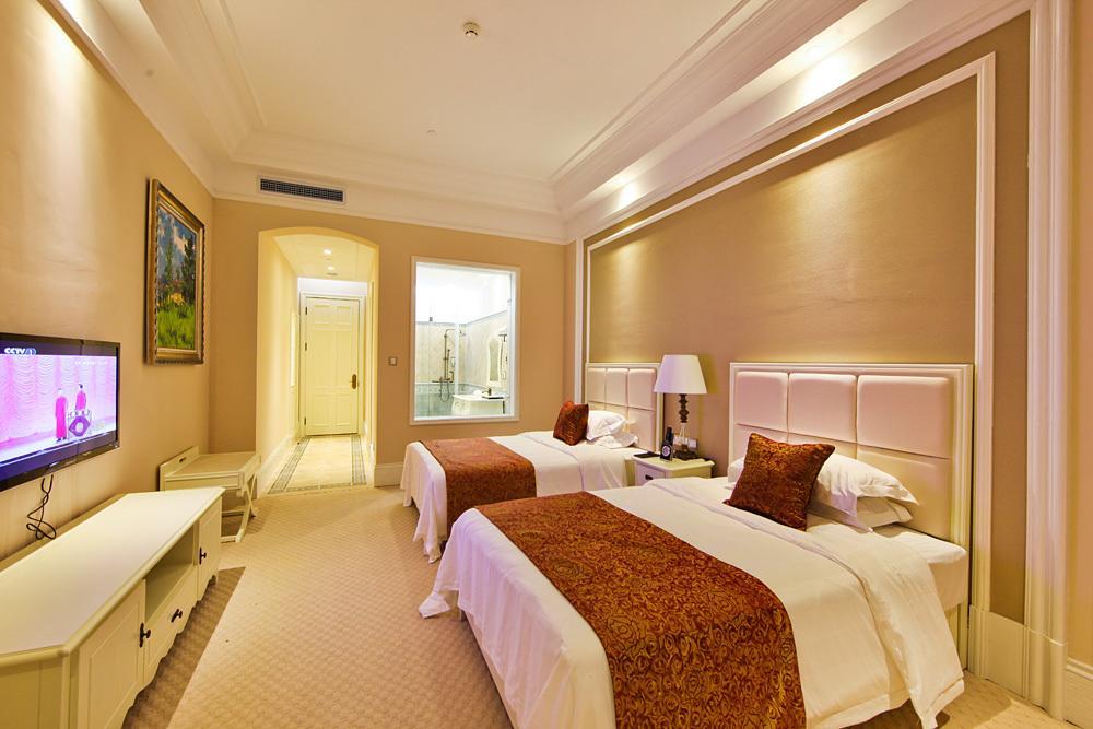 Blue Sky Hotel Yantai Rom bilde