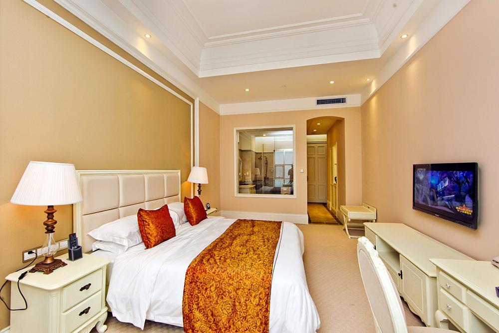 Blue Sky Hotel Yantai Rom bilde